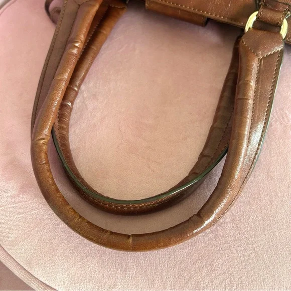 Liz Claiborne Vintage gorgeous leather tote bag - Picture 7 of 16